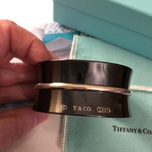 Tiffany Titanium and Sterling Belt Cuff